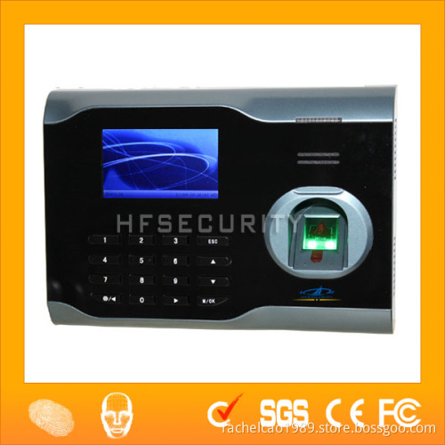 3 Inches Fingerprint WIFI Optinal Biometric Attendence System